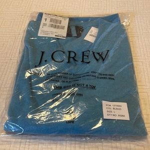NWT J Crew v neck 100% cashmere swester